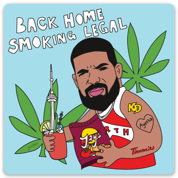 ULTIMATE CANADIAN STICKER